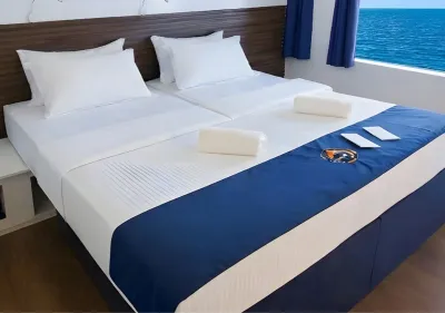 Superior cabin on the upper deck of Black Manta