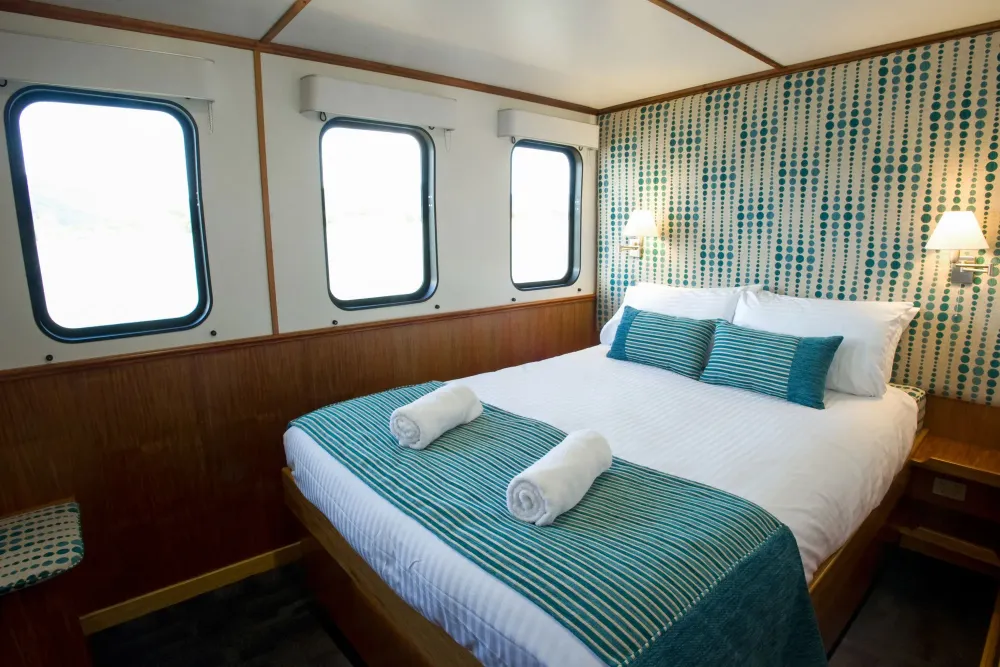 Ocean View Deluxe on Spirit of Freedom — ocean view straight from the bed