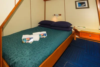 Standard Double cabin on Spirit of Freedom — double bed with no upper bunk