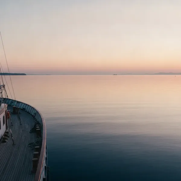 Drake Lake — a calm crossing