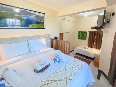 Family Room — кровать king-size и вторая зона