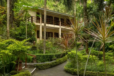 Two-storey Garden View Rooms building in the resort gardens