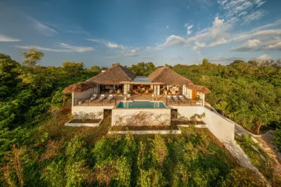 Oceanview Villa с высоты
