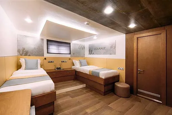 Яхта Alice, каюта Twin «Courage»