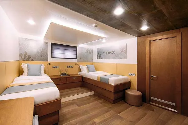 Яхта Alice, каюта Twin «Courage»