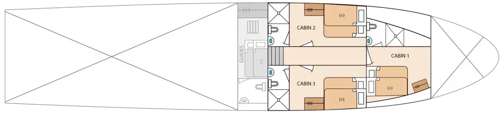 Lower Deck Cabin — фото каюты