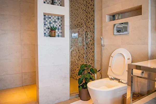 Ванная комната. Яхта Ark Noble.