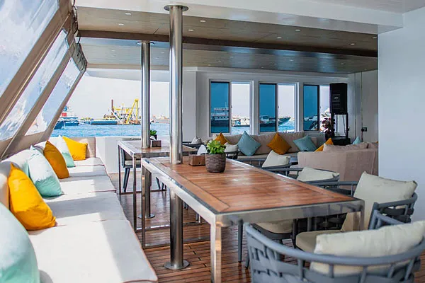 Салон на яхте Ark Noble