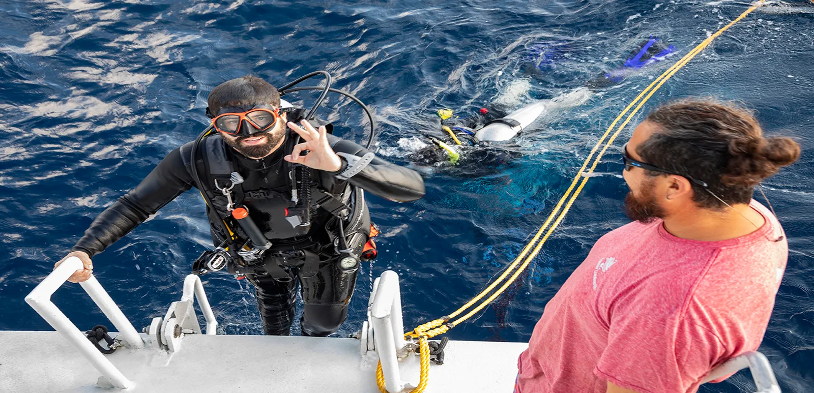 Bahamas Aggressor I — дайв-палуба