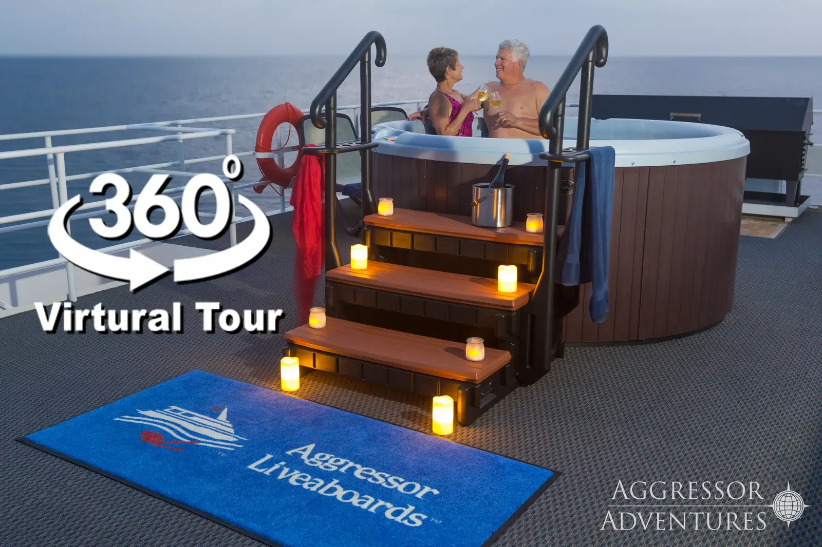 Bahamas Aggressor II — обеденная зона