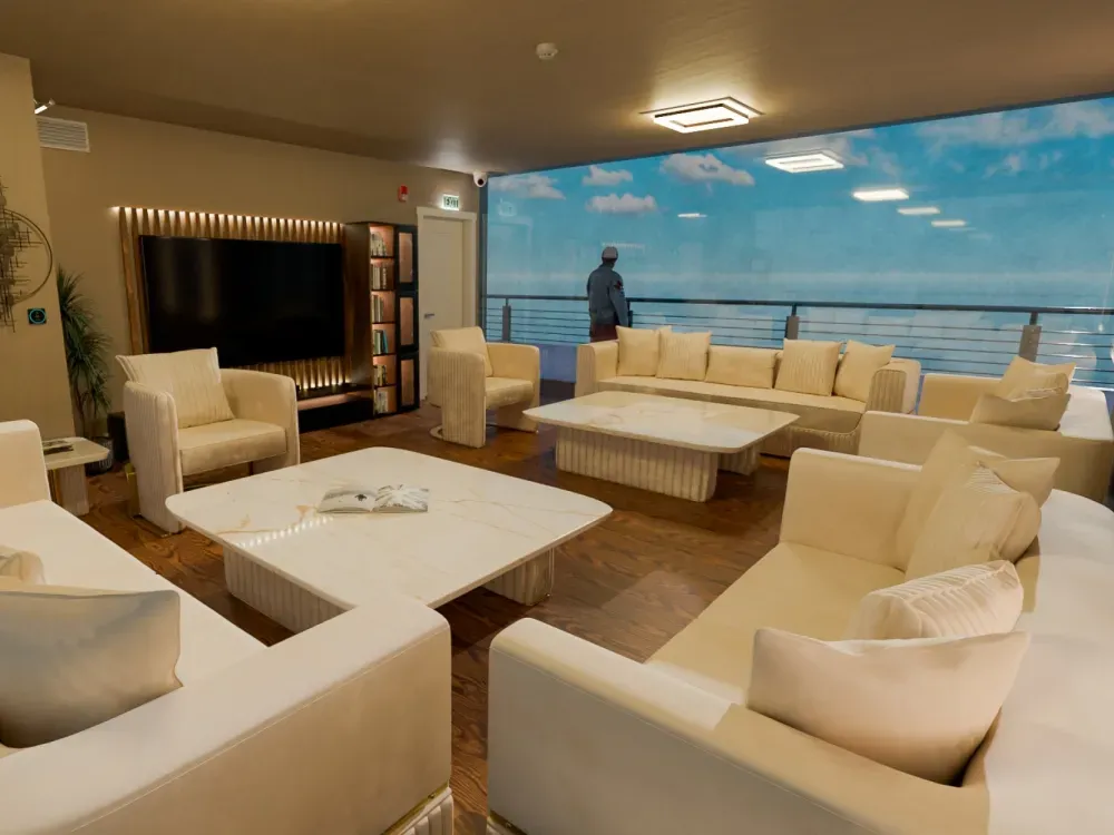 Blue Marlin interior