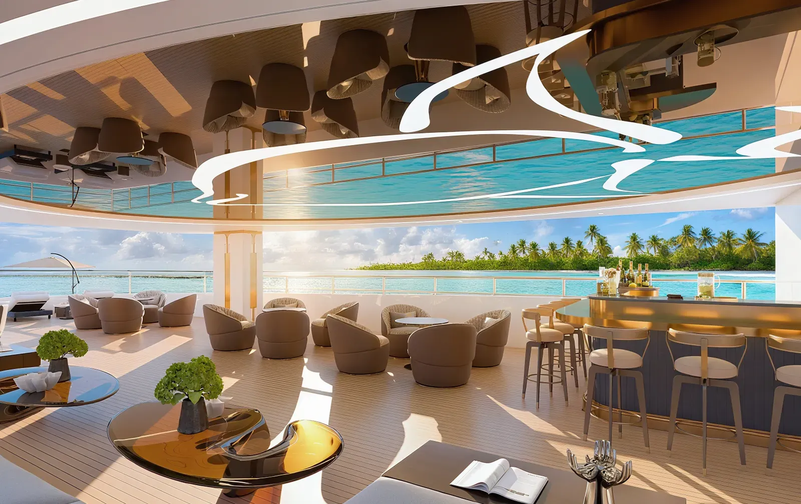 Blue Pearl Indonesia sundeck