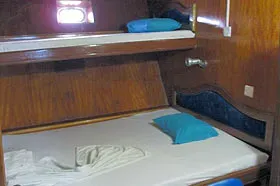 Яхта Blue Shark One. Каюта
