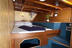 Яхта Blue Spirit. Каюта Premium Double.