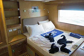 Яхта Blue Voyager. Каюта Standard Double.