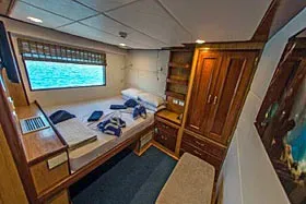 Яхта Blue Voyager. Каюта Premium Double.