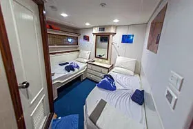 Яхта Blue Voyager. Каюта Premium Twin.