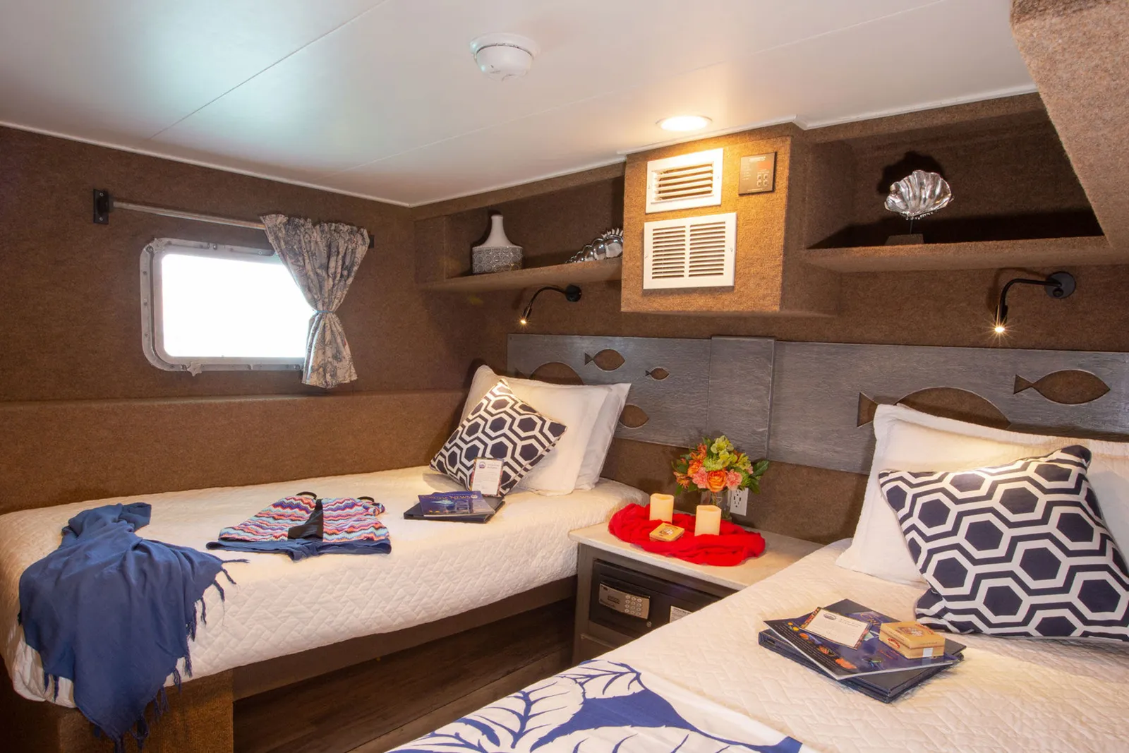 BVI Aggressor — каюта Twin