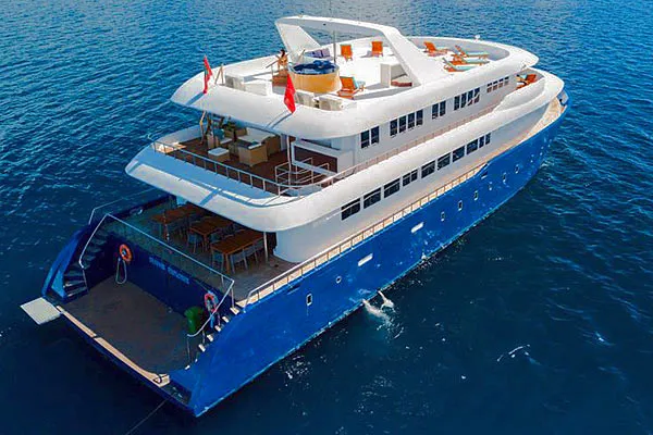 Яхта Duplex Cruiser, дайв-сафари на Мальдивах