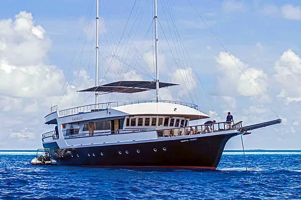 Дайвинг на Мальдивах: дайв-сафари на яхте Gurahali