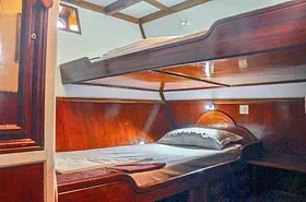 Каюта на яхте Horizon II