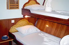 Каюта на яхте Horizon II