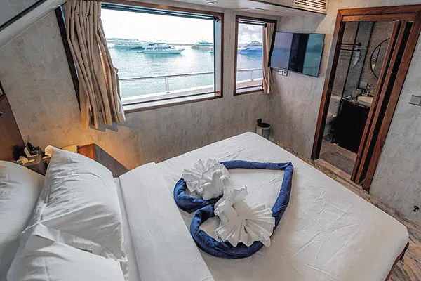 Яхта Infinity X. Каюта Deluxe Ocean View Suite