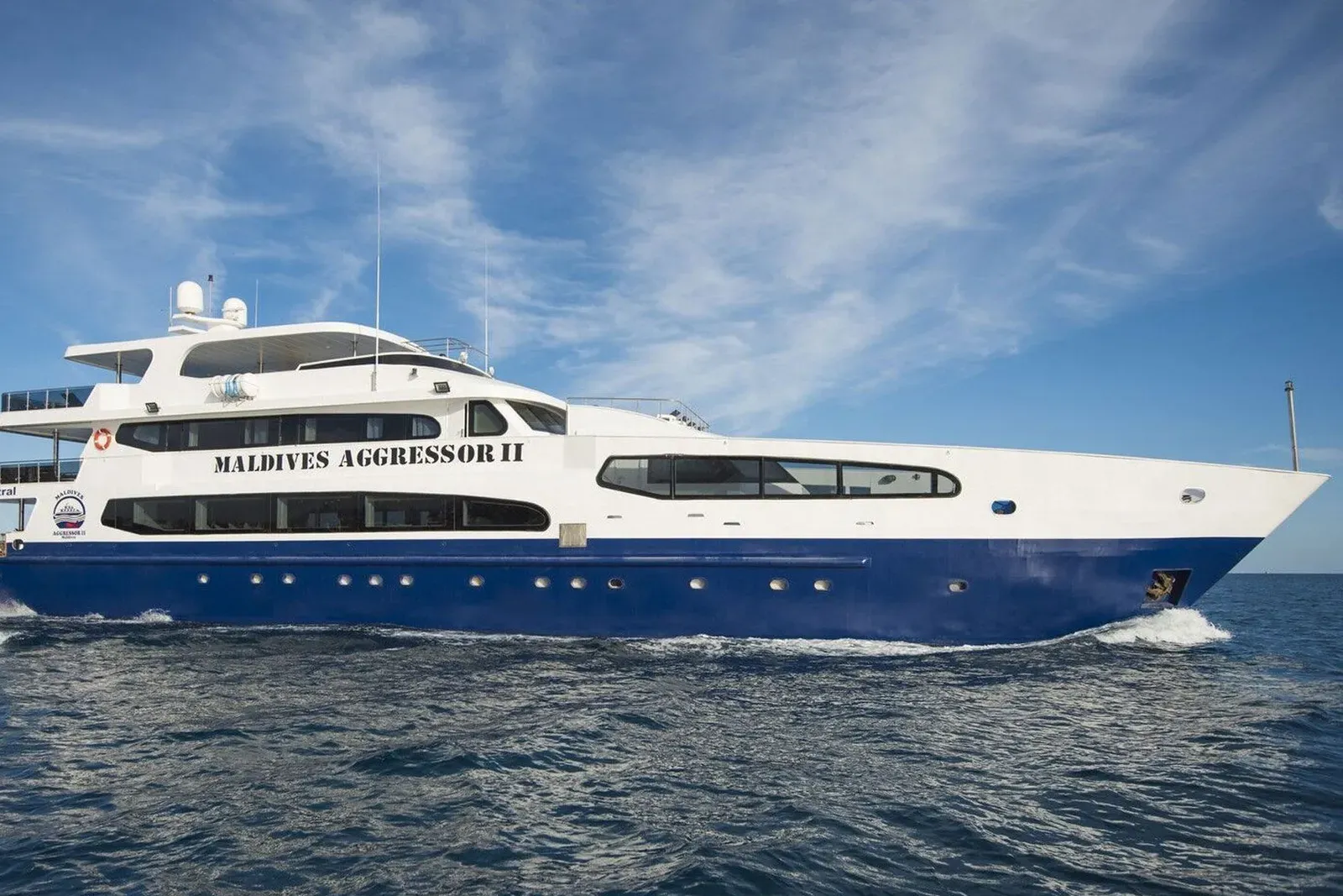 Maldives Aggressor II — вид снаружи