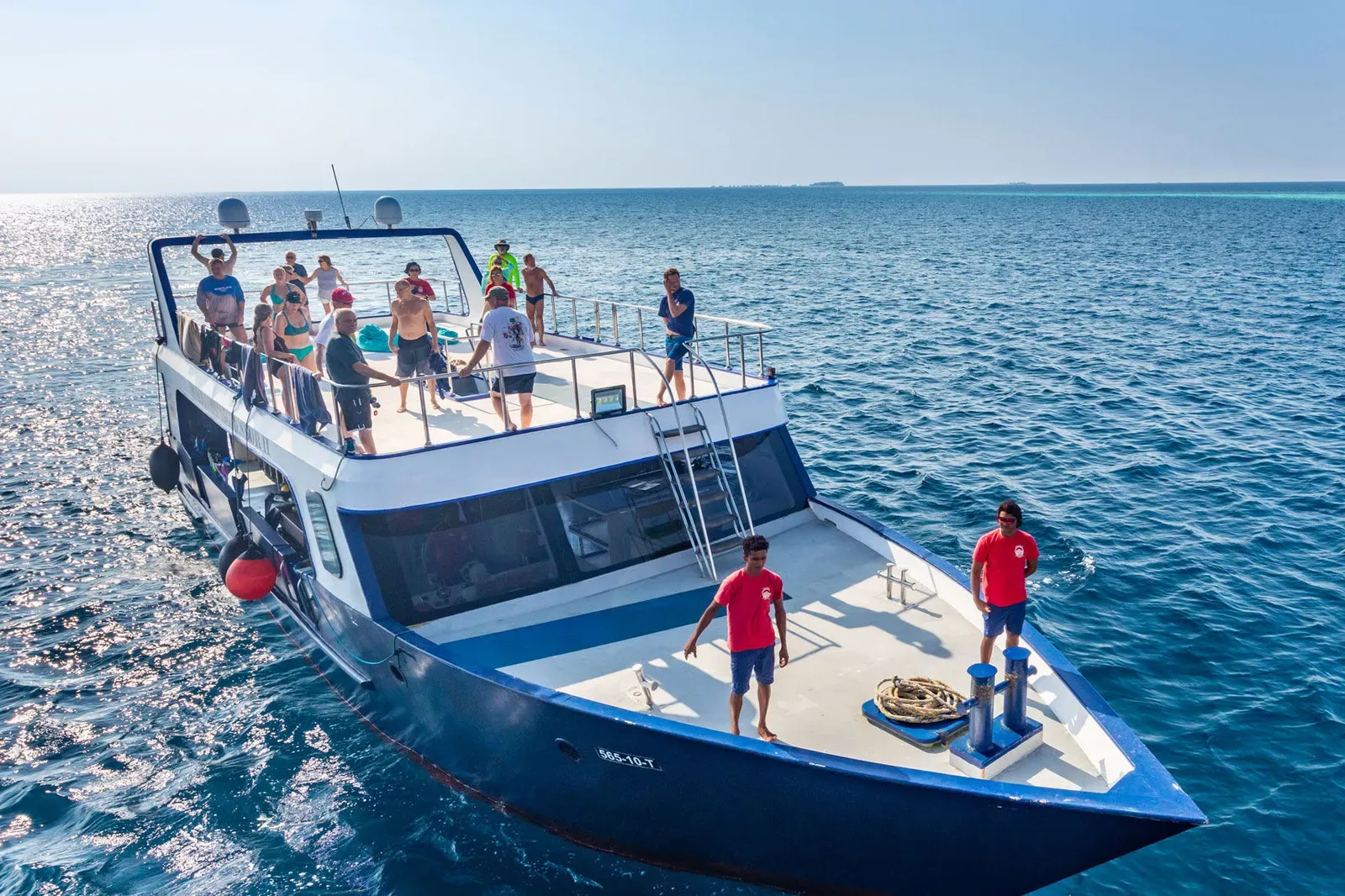 Maldives Aggressor II — яхта на ходу