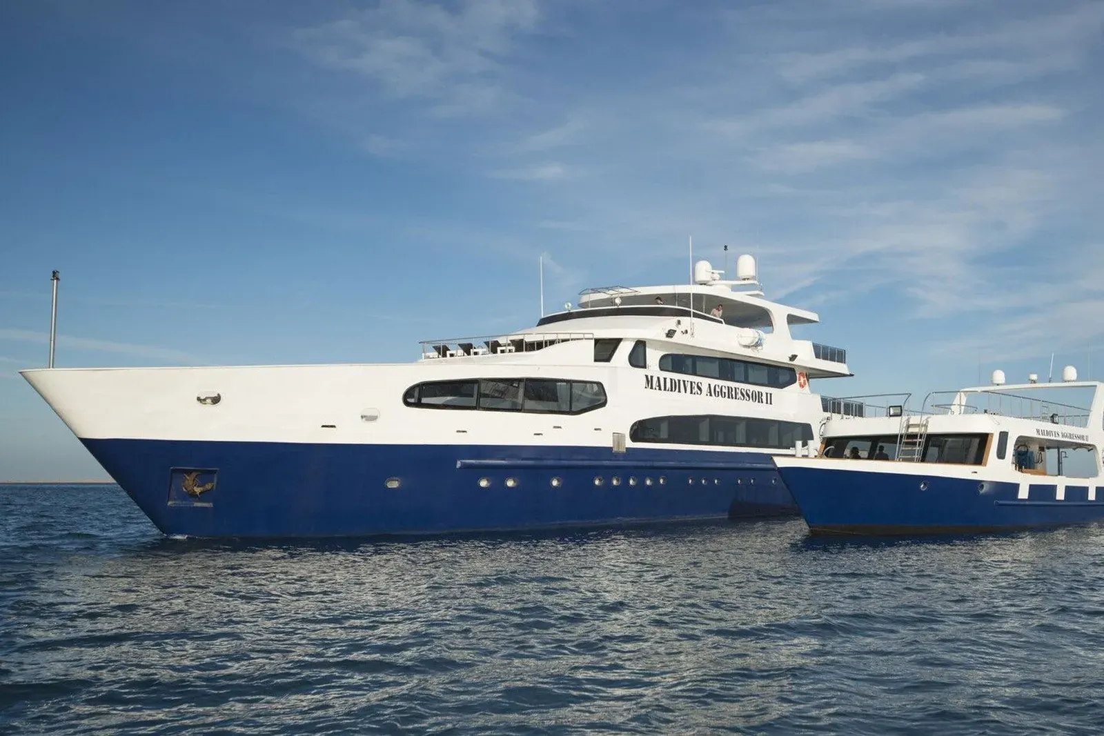 Maldives Aggressor II — вид снаружи (ракурс 2)