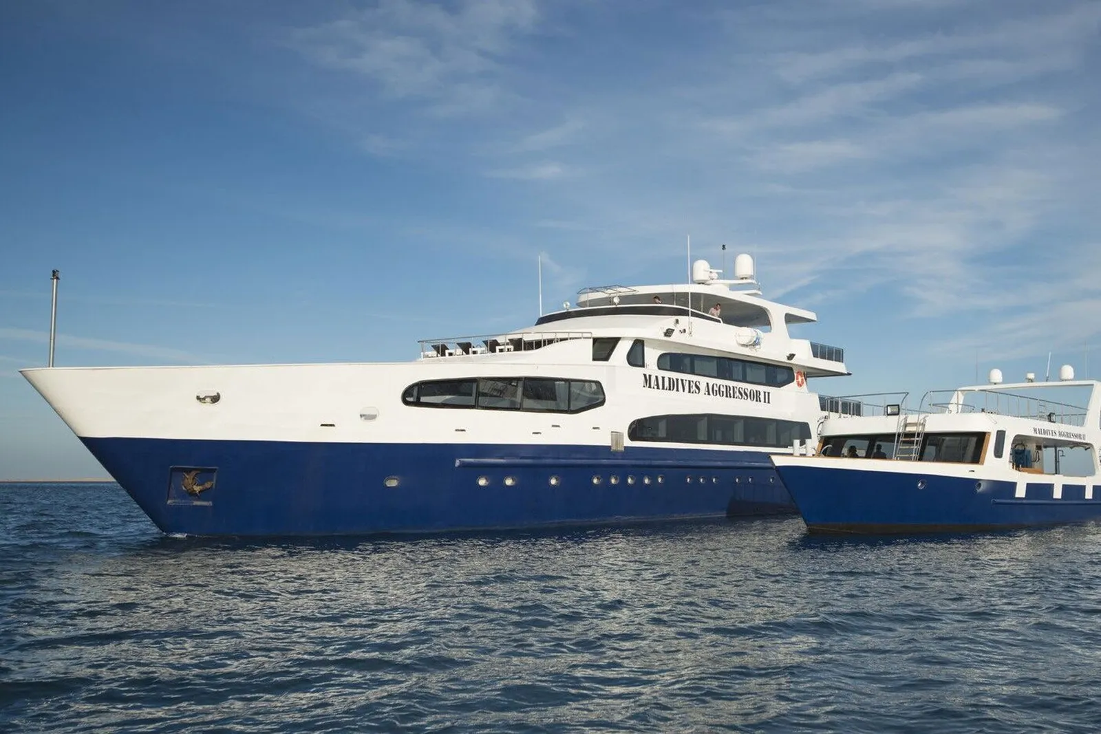 Maldives Aggressor II — вид снаружи (ракурс 2)