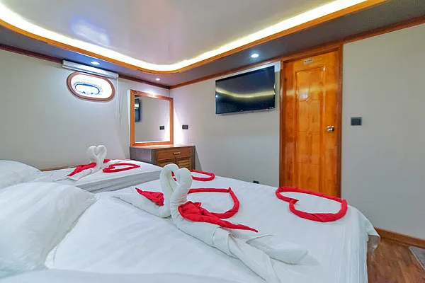 Каюта «Standard» на яхте Maldives Legend III