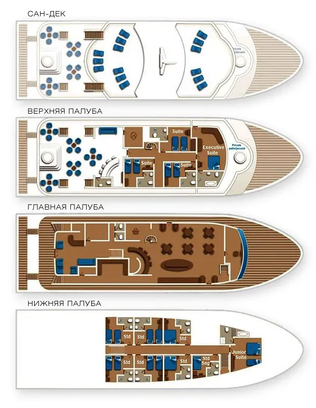 Maldives Legend Zen — лайвборд для дайвинг-сафари на Мальдивы