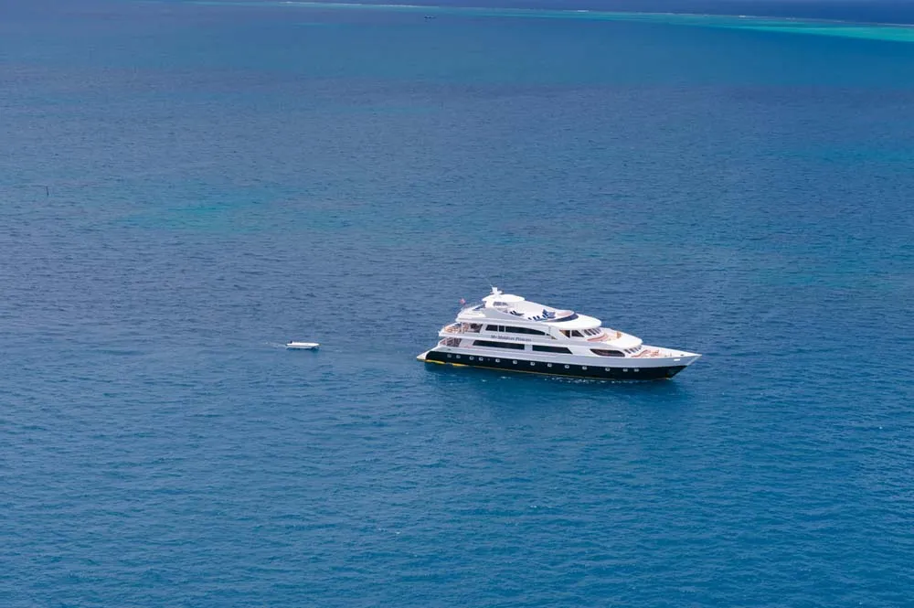 Maldives Princess sailing