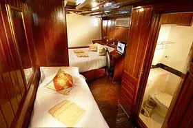 Каюты на яхте Maldives Siren. Дайвинг-сафари на Мальдивах.