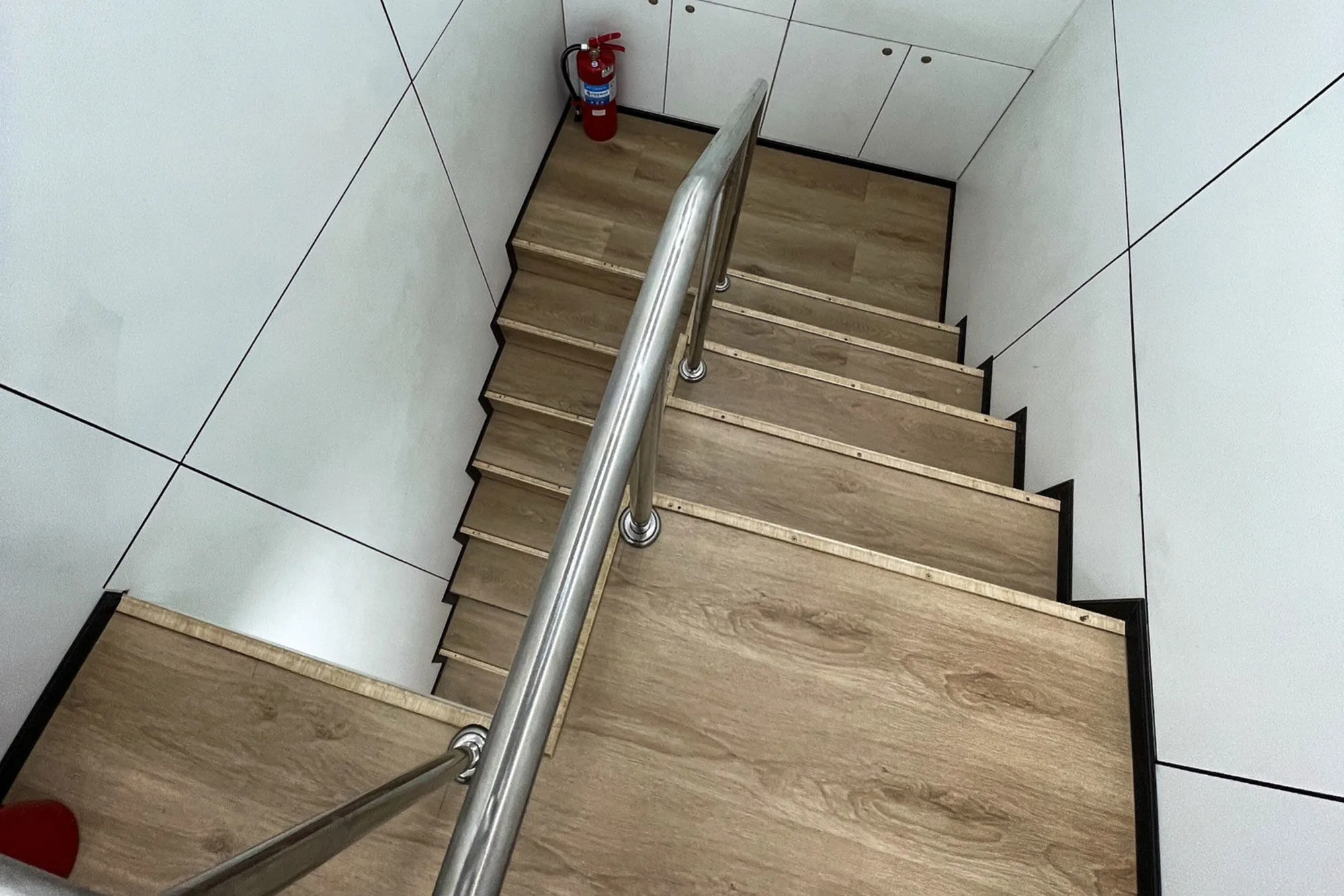 Internal staircase between the vessel's decks