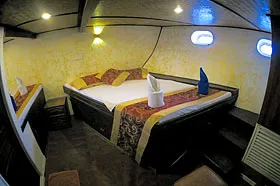 Яхта Manta Cruise: каюта Twin/Double.