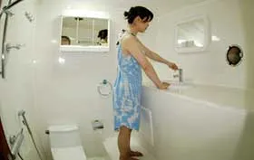 Яхта Manthiri, ванная комната