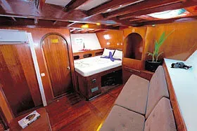 Каюта на яхте Nautilus One