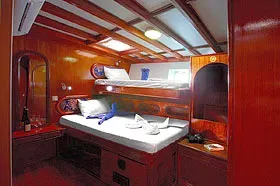 Каюта на яхте Nautilus One