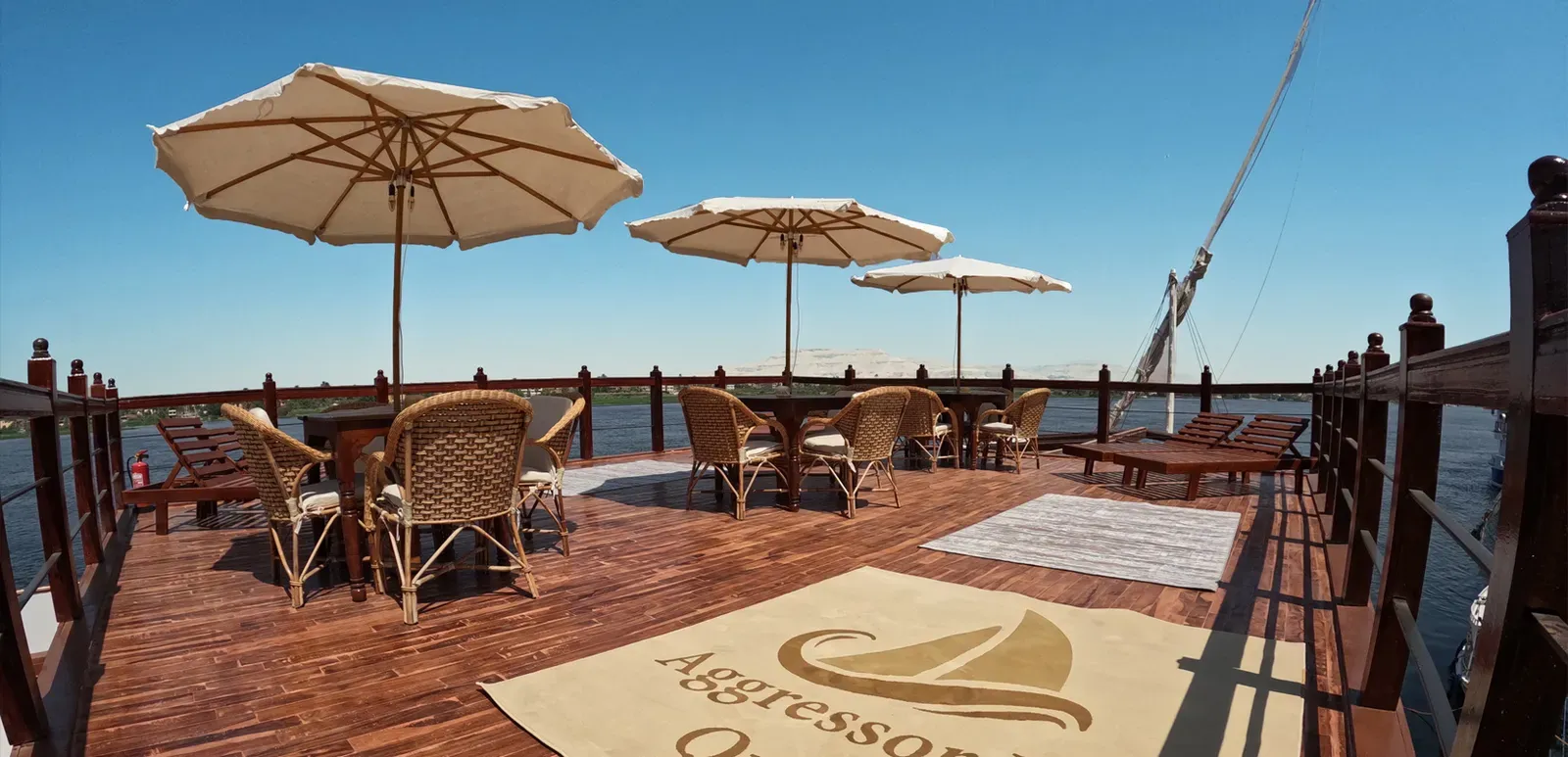 Nile Queen II sundeck