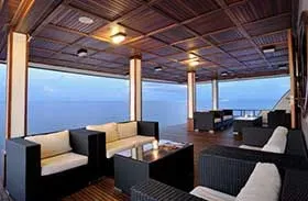 Яхта Princess Lara, верхняя палуба