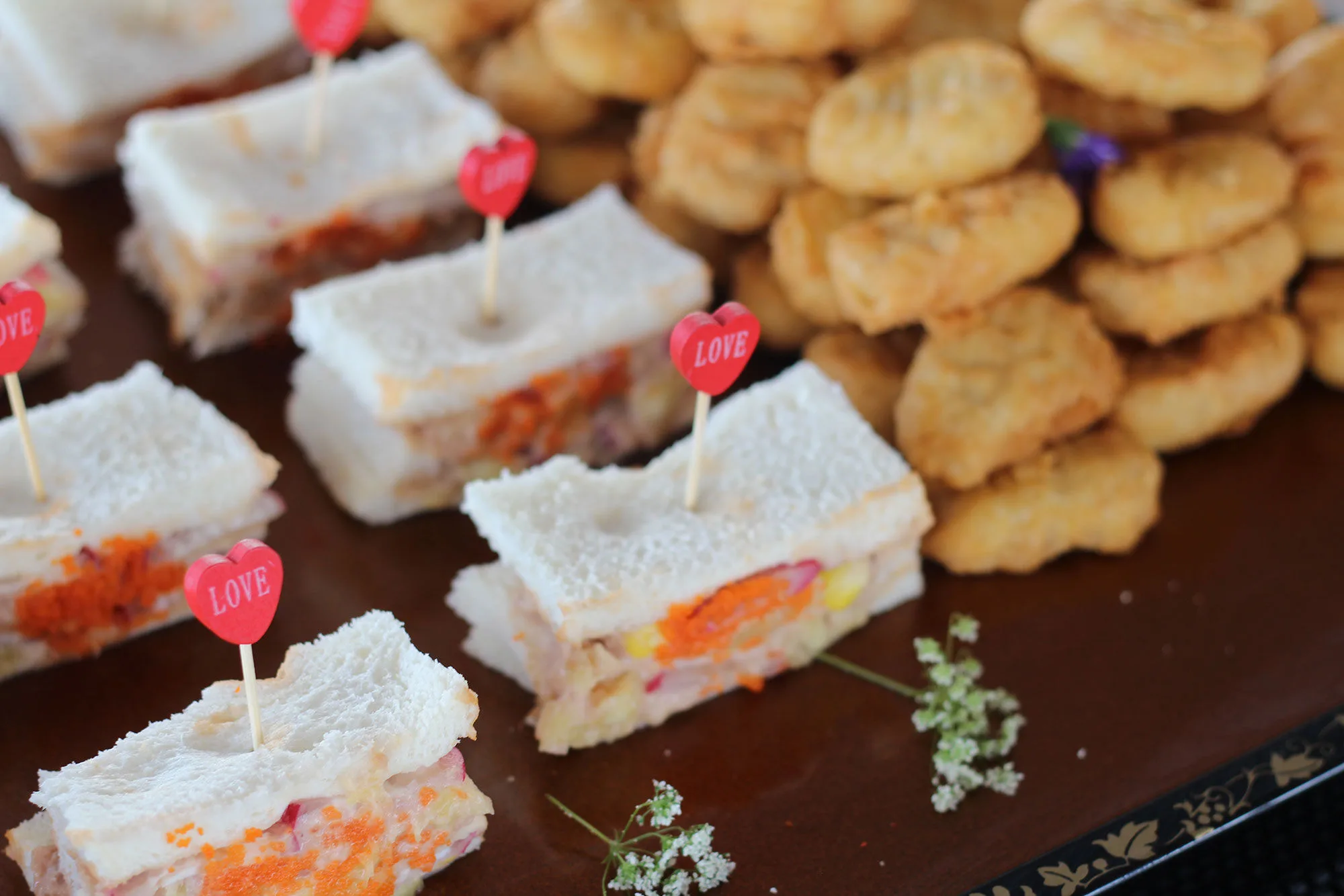Snacks between dives on Raga