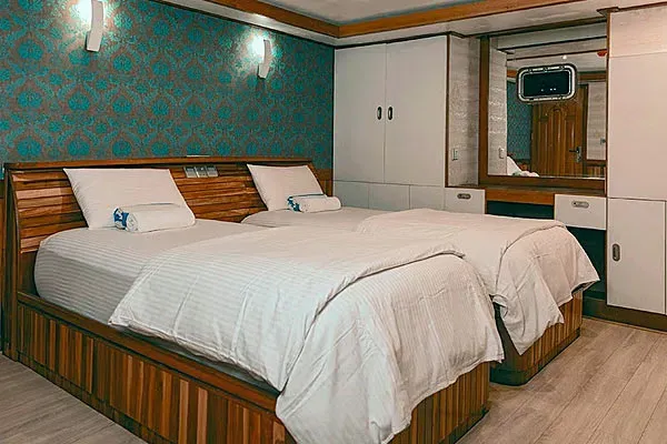 Каюта Twin Suite на яхте SeaRose II
