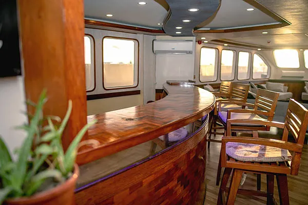 Бар на яхте SeaRose II