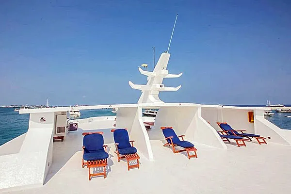 Сан-дек, яхта SeaRose