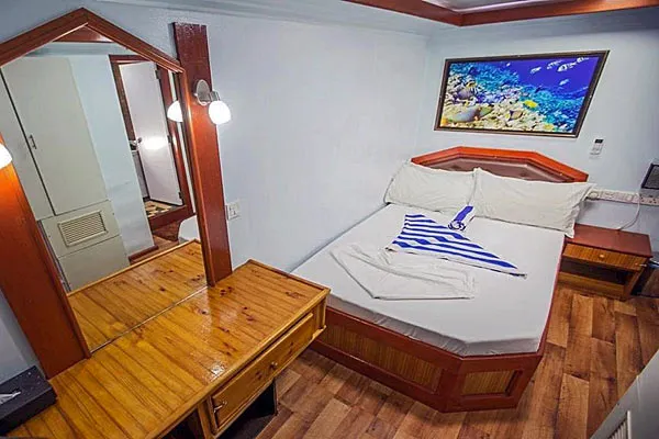 Каюта Double Standard на яхте SeaRose