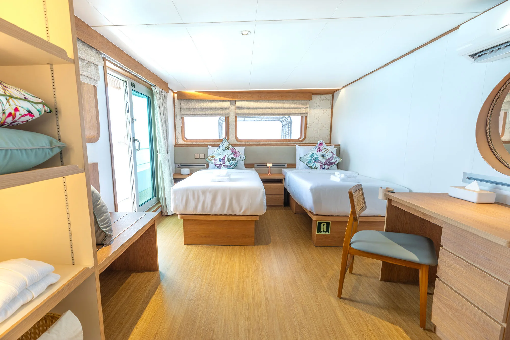 Stateroom on Solitude Gaia in twin configuration