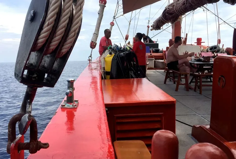 The Junk — фото 7, дайвинг Таиланд