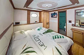 Яхта Virgo (Ark Venture), каюта Double на нижней палубе